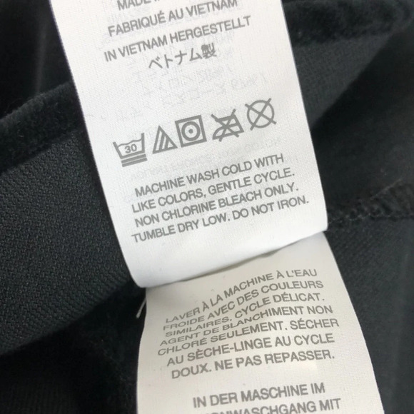 2/$30 NWT J. Crew Top Women’s Size Small Black Velvet Ponte Peplum Tank Romantic - Picture 10 of 16